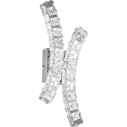 Eglo Toneria Aplica LED 24x0.5W, crom/cristal