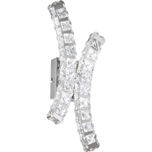Eglo Toneria Aplica LED 24x0.5W, crom/cristal