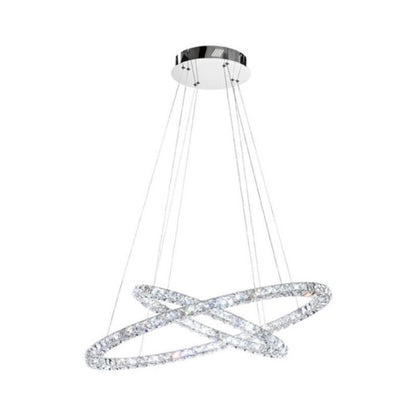 Eglo Toneria Lustra LED 128x0.5W, crom/cristal