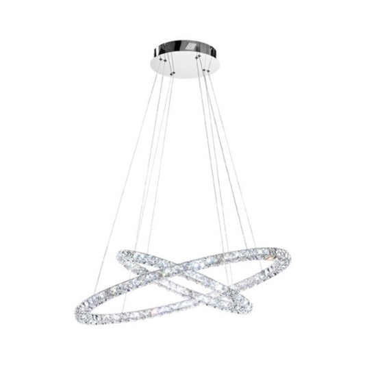Eglo Toneria Lustra LED 128x0.5W, crom/cristal