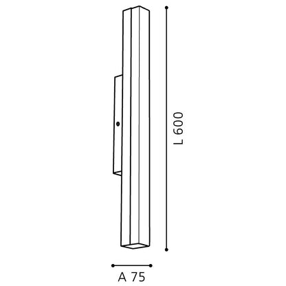 Eglo Torretta Aplica 1x16W, alb