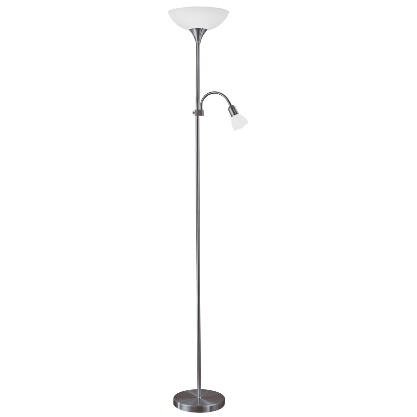 Eglo UP2 Lampadar 1x60W si 1x25W, negru