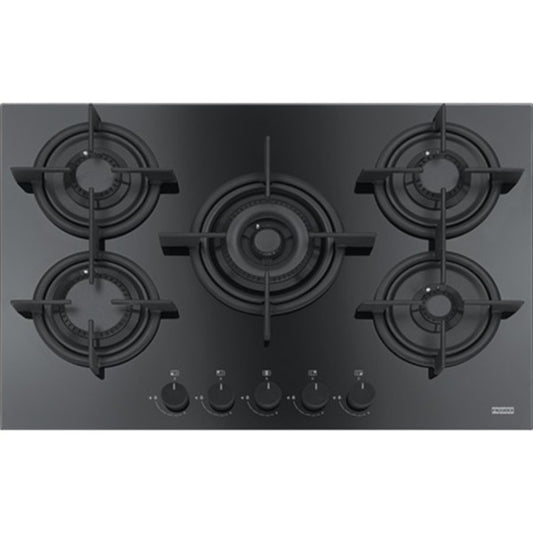Franke Crystal Black Plita cu gaz FHCR 755 4G TC HE C, 72x51 cm