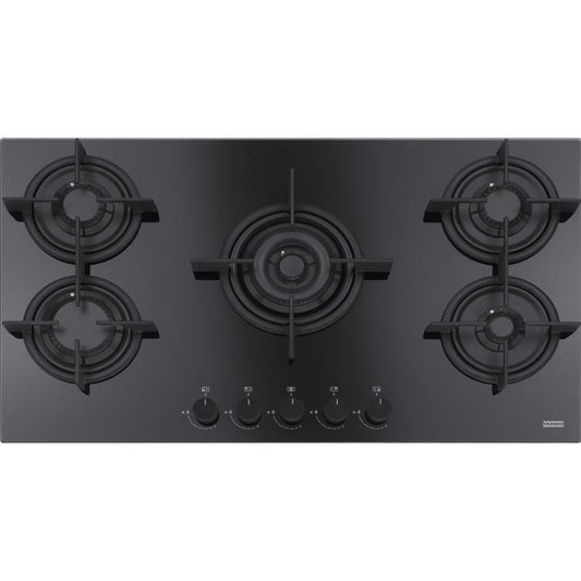 Franke Crystal Black Plita cu gaz FHCR 905 4G TC HE C, 88x51 cm
