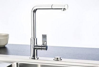 Franke Neptune Evo Baterie chiuveta bucatarie monocomanda, cu dus extractibil, crom