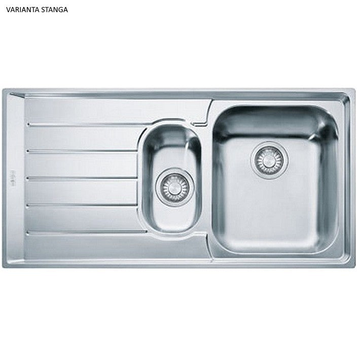 Franke Neptune NEX 651 Chiuveta bucatarie inox 100x51 cm, finisaj lucios