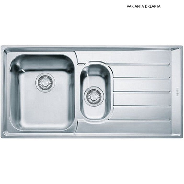 Franke Neptune NEX 651 Chiuveta bucatarie inox 100x51 cm, finisaj lucios