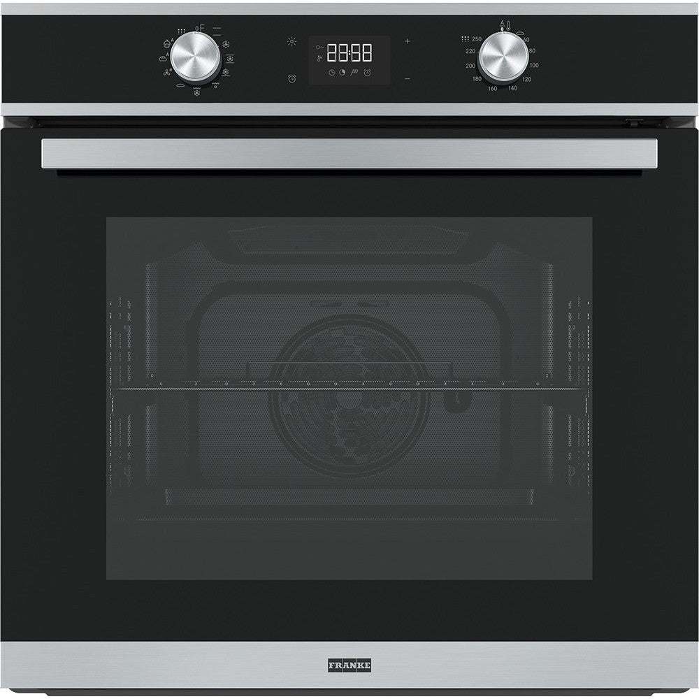 Franke Smart FSM 97 P XS Cuptor electric multifunctional cu piroliza, negru