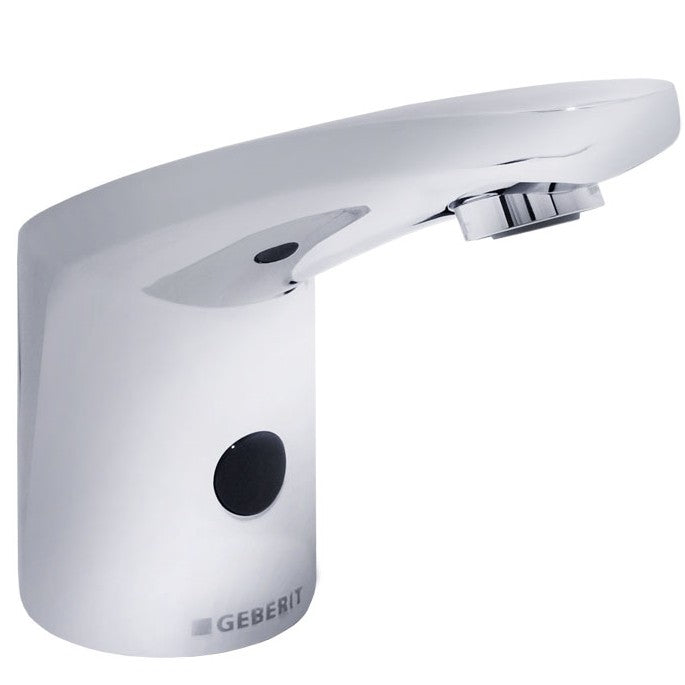 Geberit 185 Baterie lavoar cu infrarosu si mixare apa, cu baterii 1.5 V