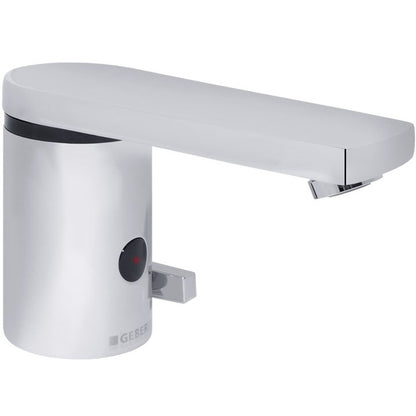 Geberit 186 Baterie lavoar cu infrarosu si maner pentru mixare apa, cu baterii 1.5V