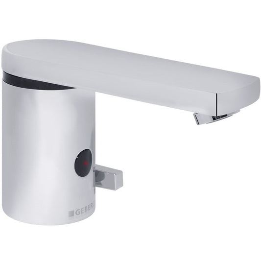 Geberit 186 Baterie lavoar cu infrarosu si maner pentru mixare apa, cu baterii 1.5V