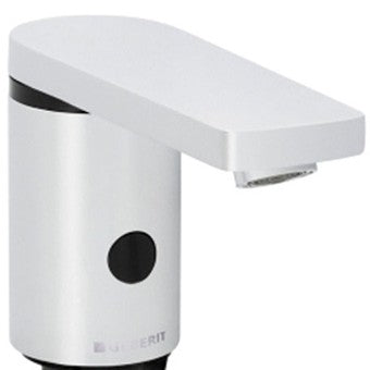 Geberit 186 Baterie lavoar cu infrarosu si mixare apa, cu baterii 1.5V