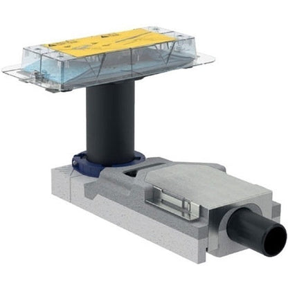 Set promo Rigola dus Geberit CleanLine 80 Set promo 90 cm completa, negru