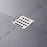 Sifon pardoseala Geberit CleanLine H6 cm, cu gratar inox integrat