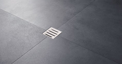 Sifon pardoseala Geberit CleanLine H9 cm, cu gratar inox integrat