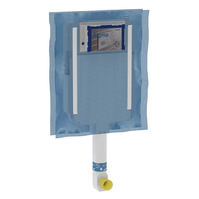 Geberit Sigma Rezervor incastrat 8 cm grosime, pentru WC pe pardoseala