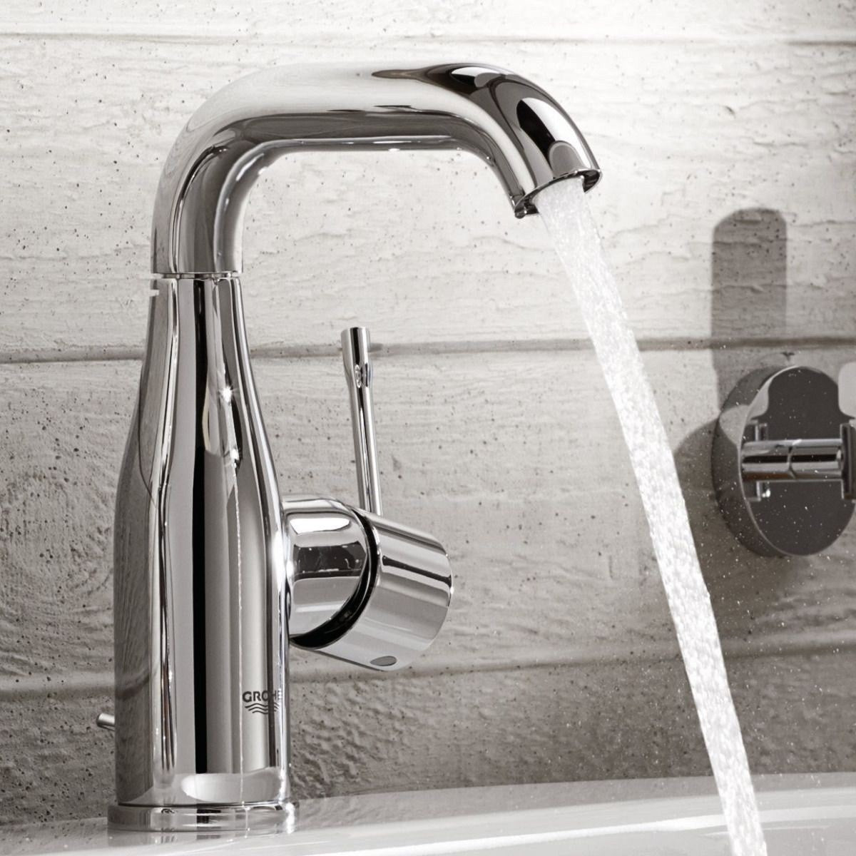 Baterie lavoar Grohe Essence M, cu ventil click-clack