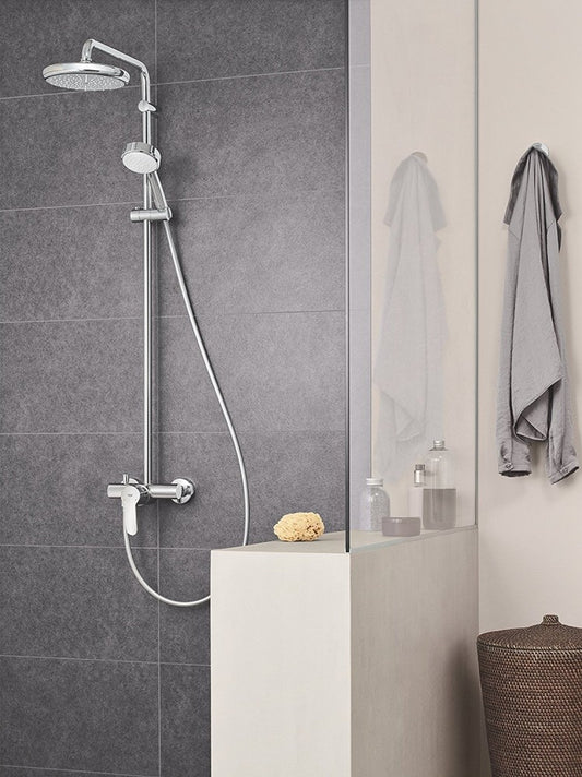 Coloana dus cu baterie fara termostat Grohe New Tempesta Cosmopolitan 210