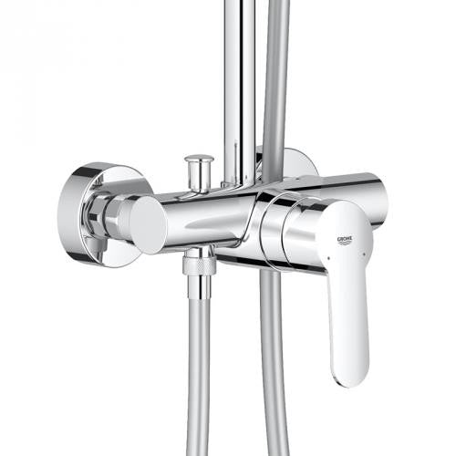 Coloana dus cu baterie fara termostat Grohe New Tempesta Cosmopolitan 210