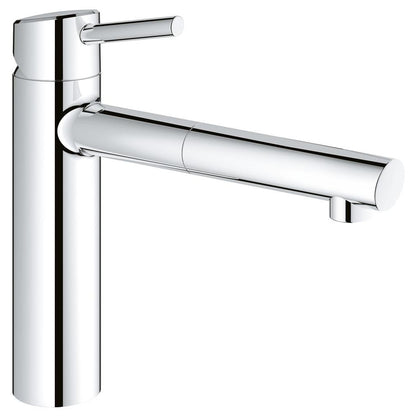 Grohe Concetto Baterie chiuveta bucatarie monocomanda cu dus extractibil, H22 cm