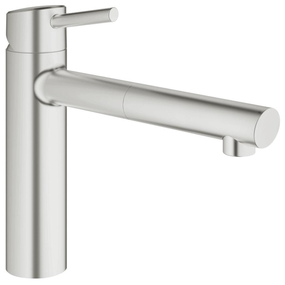 Grohe Concetto Baterie chiuveta bucatarie monocomanda cu dus extractibil, H22 cm