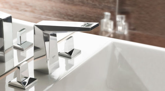 Baterie chiuveta baie Grohe Allure Brilliant, dubla comanda, marime S