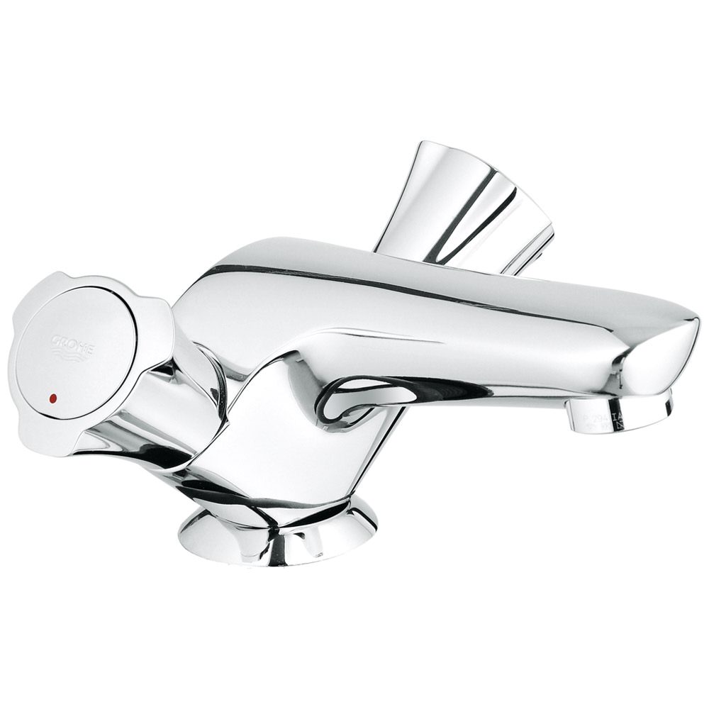 Baterie lavoar Grohe Costa L, dubla comanda, set de scurgere cu tija