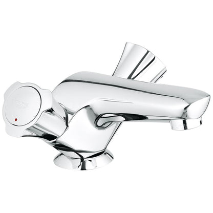 Baterie lavoar Grohe Costa L, dubla comanda, set de scurgere cu tija