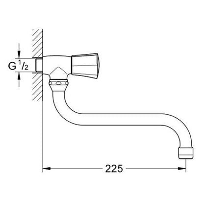 Grohe Costa L Robinet chiuveta bucatarie