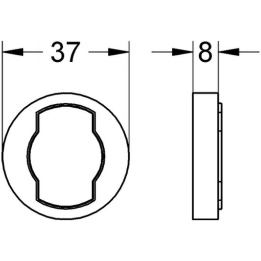 Grohe Element extensie bara dus