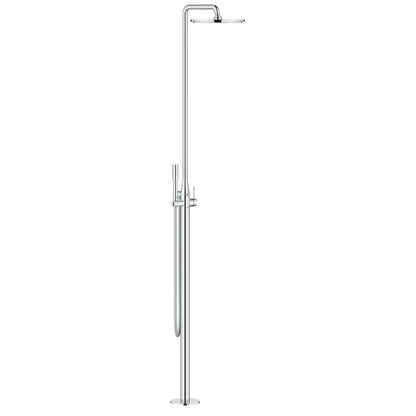 Coloana dus cu baterie fara termostat Grohe Essence, freestanding