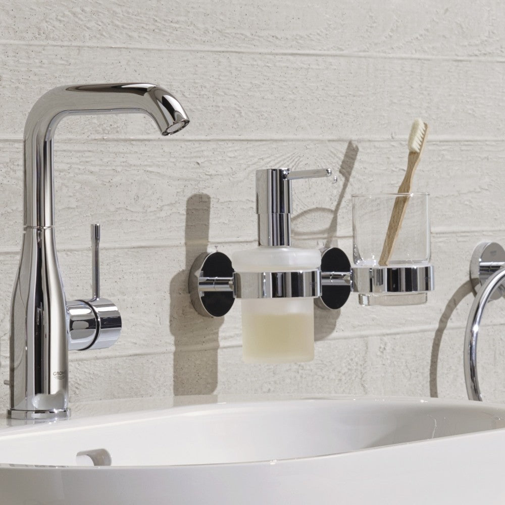 Grohe Essentials Suport pahar sau savoniera, crom