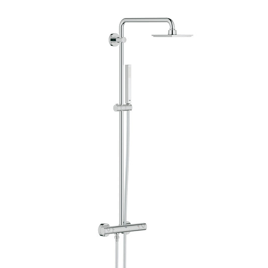 Coloana dus cu baterie si termostat Grohe Euphoria Cube 150