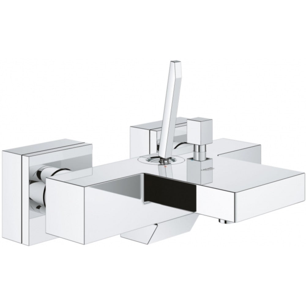 Grohe Eurocube Joy Baterie cada dus monocomanda, pipa Waterfall