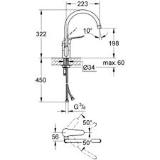 Grohe Euroeco Special Baterie chiuveta bucatarie H32 cm