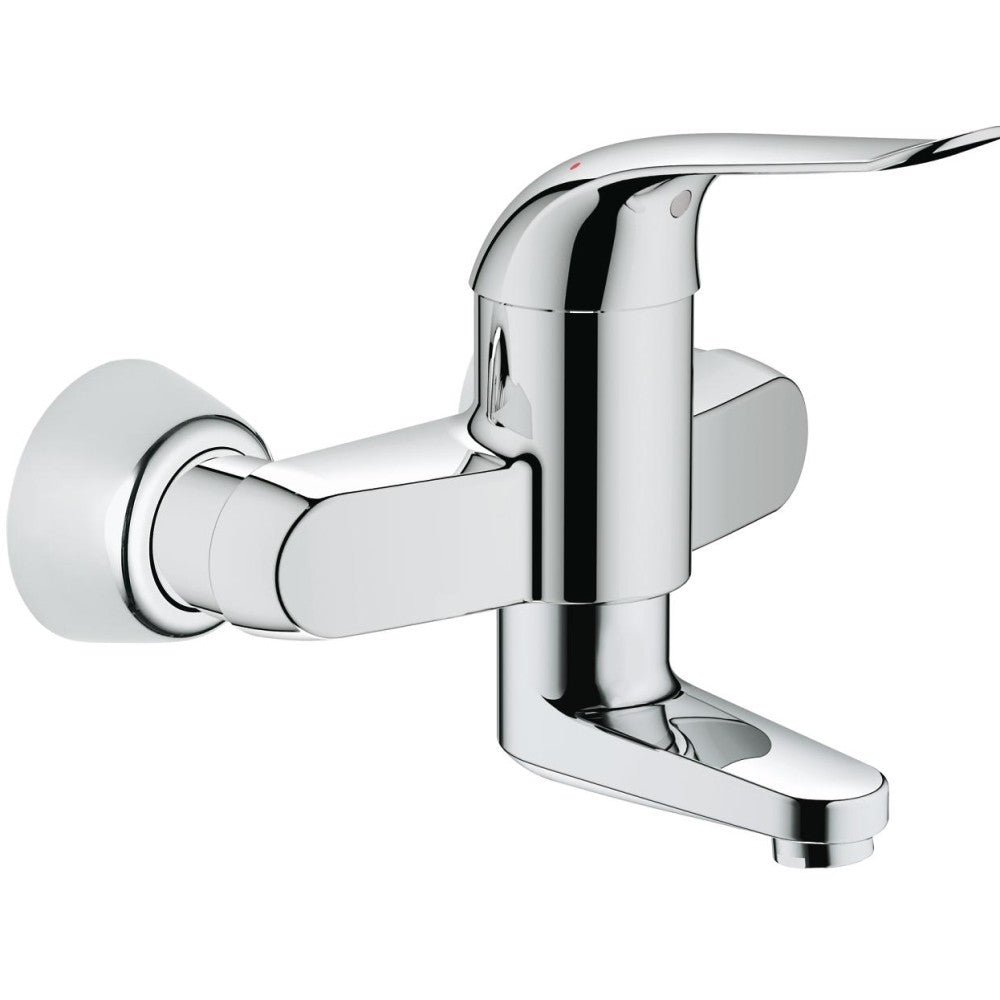 Baterie lavoar perete Grohe Euroeco Special, pipa pivotanta 16 cm