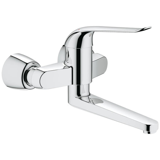 Baterie lavoar perete Grohe Euroeco Special, pipa pivotanta 27 cm
