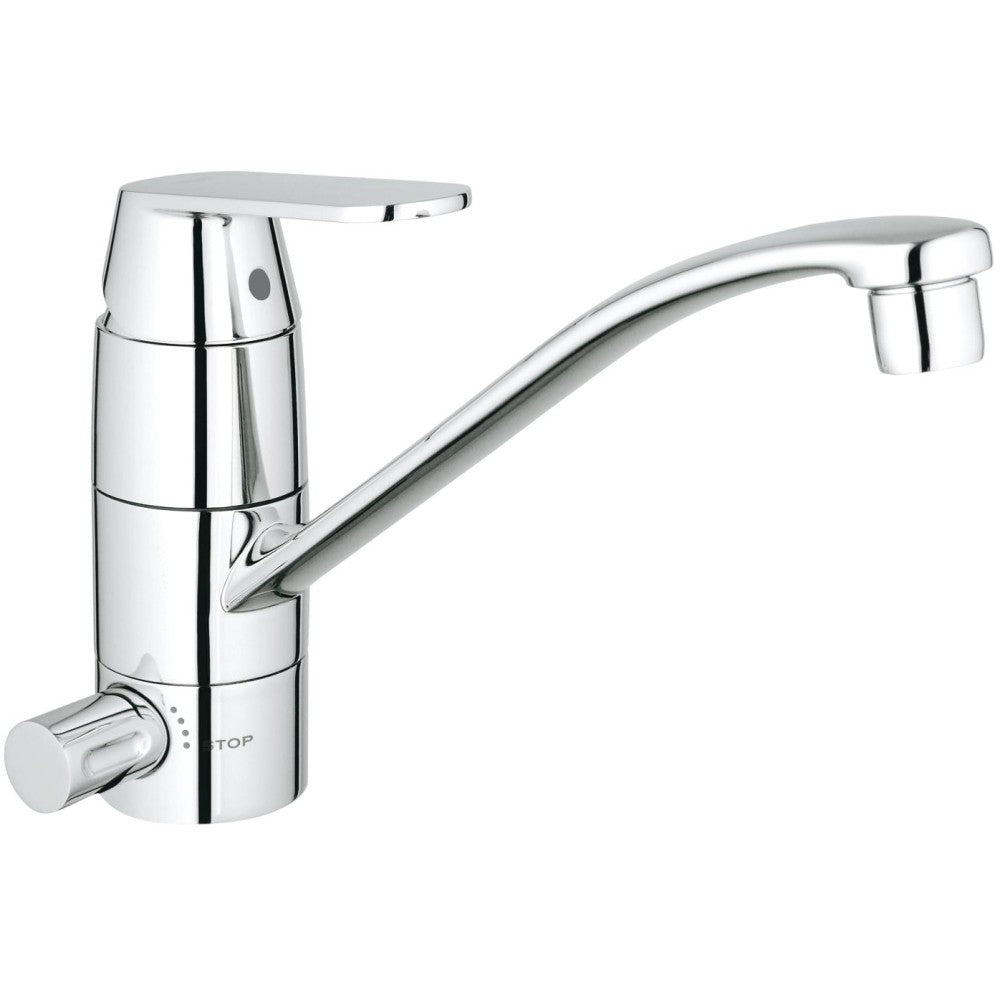 Grohe Eurosmart Cosmopolitan Baterie chiuveta bucatarie monocomanda cu robinet de oprire, H18 cm