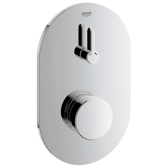 Grohe Eurosmart Cosmopolitan T Baterie dus cu inchidere automata cu mixare, incastrata