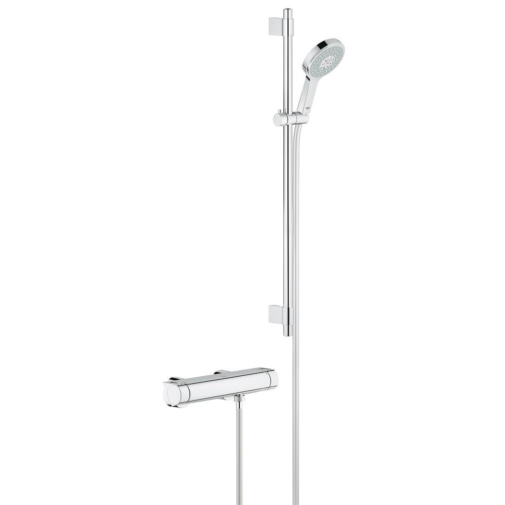 Grohe Grohtherm 2000 Cosmopolitan Baterie dus si set dus cu bara