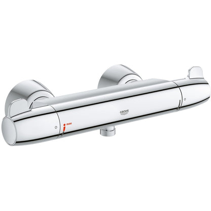 Grohe Grohtherm Special Baterie dus cu termostat, cu ornamente metalice