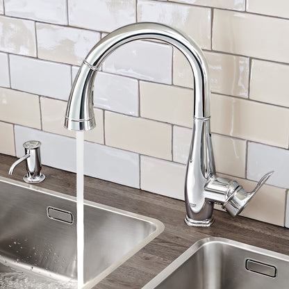 Grohe Parkfield Baterie chiuveta bucatarie monocomanda cu dus extractibil, crom