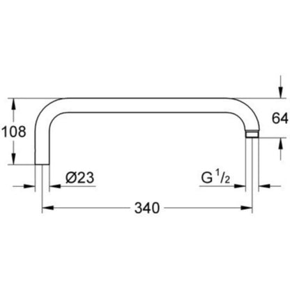 Grohe Rainshower Brat dus fix