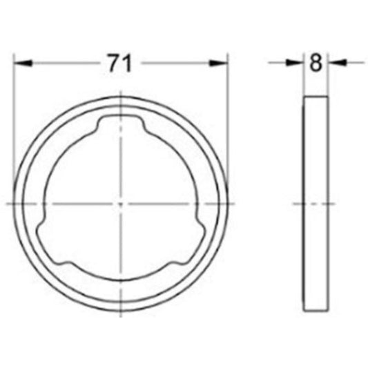 Grohe Rainshower Element extensie pentru baterii dus