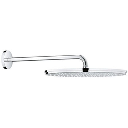 Palarie dus fix Grohe Rainshower, cu brat, montaj pe perete, Ø31 cm