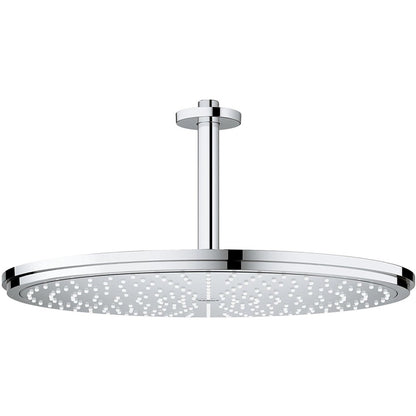 Palarie dus fix Grohe Rainshower, cu brat, montaj pe tavan, Ø40 cm