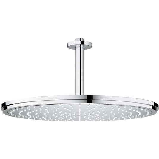 Palarie dus fix Grohe Rainshower, cu brat, montaj pe tavan, Ø40 cm