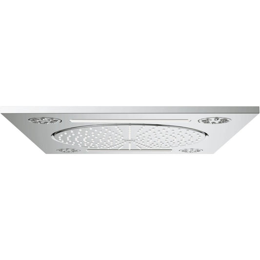Palarie dus fix Grohe Rainshower F-Series, cu montaj pe tavan, 38x46 cm