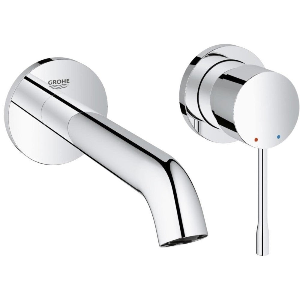 Baterie lavoar incastrata Grohe Essence Set Promo, pipa 18 cm