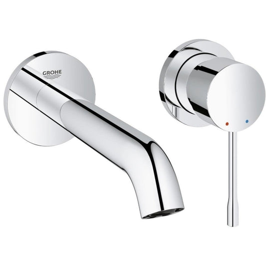Baterie lavoar incastrata Grohe Essence Set Promo, pipa 18 cm